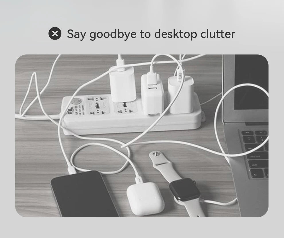 Qi2 3-in-1 Magnetic Wireless Charger