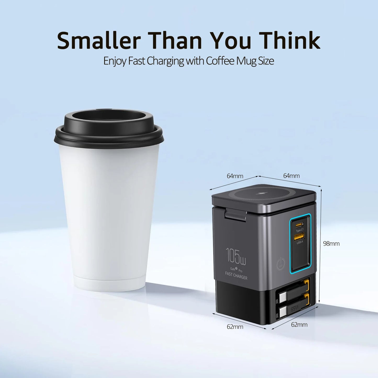 6-in-1 105W Charging Station