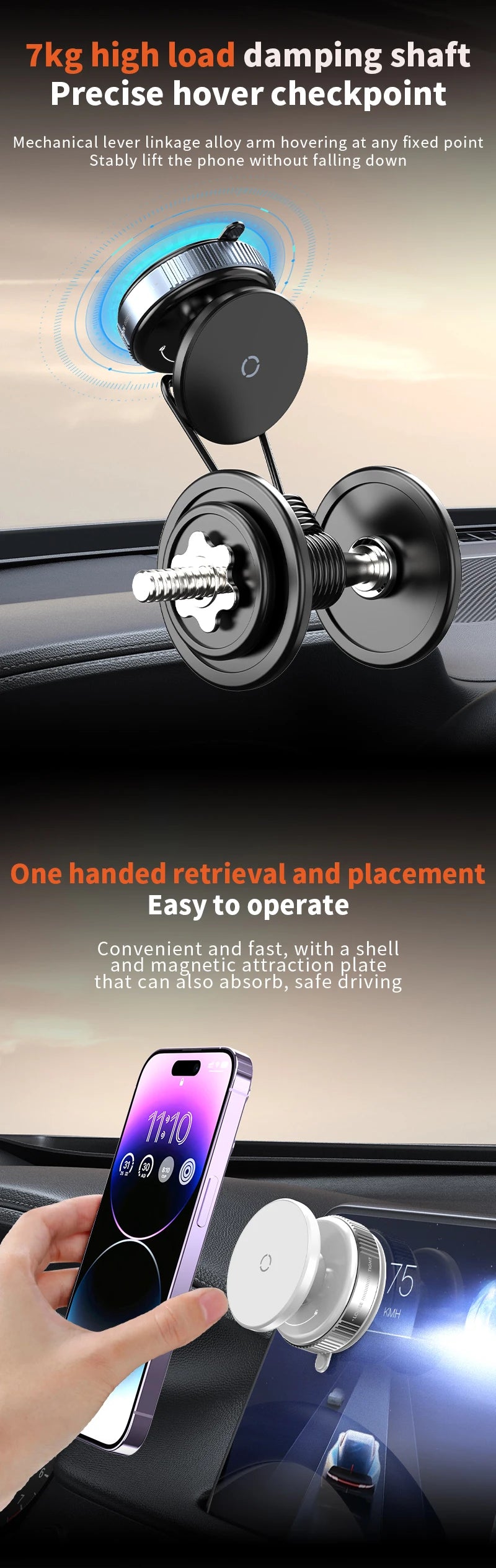 Strong Suction Cup Car Phone Holder